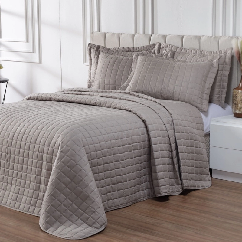 Kit Cobre Leito Premium 300 Fios Dupla Face Queen